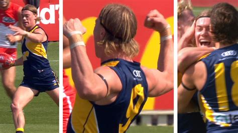 AFL news 2024: Harley Reid first goal video in West Coast .